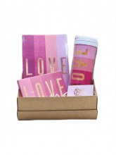 Подарочный набор "LOVE" розовая нежность
