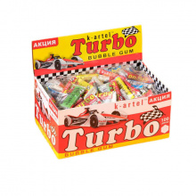 Жевательная резинка "Turbosport racing" с разными вкусами 1шт