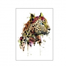 Временная татуировка на тело №73 "Леопард"