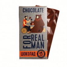 Шоколад молочный "For real man" 70 г