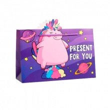 Пакет подарочный "Present for you" L