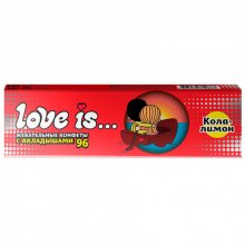 Жевательные конфеты "Love is" (Кола-лимон)
