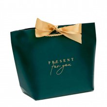 Пакет подарочный "Present for you" (Бант) L
