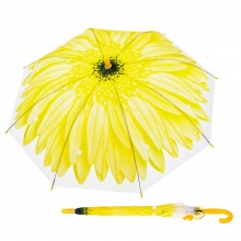 Зонт детский "Цветок" (цвет жёлтый)