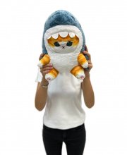 Мягкая игрушка "Кот-Акула" 35 см