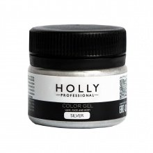 Декоративный гель для волос, лица и тела "Holly Professional" (Silver)