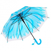 Зонт детский "Цветок" (цвет синий)
