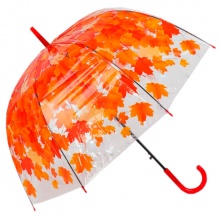 Зонт - трость полуавтоматический "Листопад"