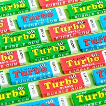 Жевательная резинка "Turbo" (Ассорти вкусов с наклейкой) 1шт.