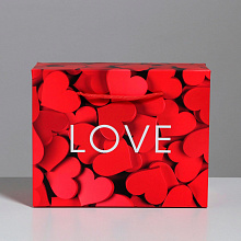 Пакет - коробка "Love"