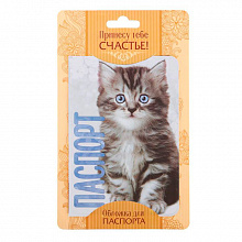 Обложка для паспорта "Кот"