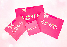 Подарочный пакет "Love" (большой)