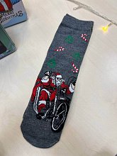 Набор носков "Брутальный Санта" (3 пары)