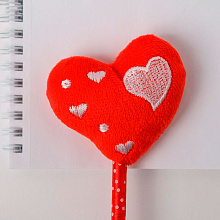 Ручка "Сердце красное"