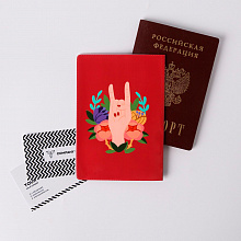Обложка для паспорт "Girl PWR"