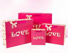Подарочный пакет "Love" (маленький)