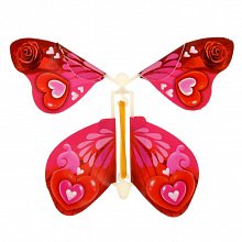 Летающая бабочка в открытке "Для тебя"