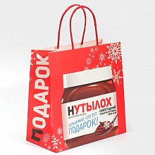Пакет подарочный "Нутылох" M