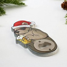 Открывашка для пива "Медведь"
