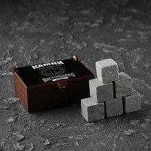 Камни для виски "Камни настоящего" в шкатулке с магнитом 6 шт