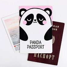 Обложка на паспорт  "Panda Passport"