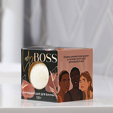 Бомбочка для ванн в коробке"Boss" (ваниль)
