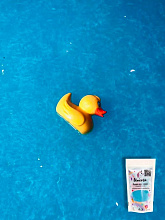 Пудра для ванн с морской солью Pool Party (Голубая)
